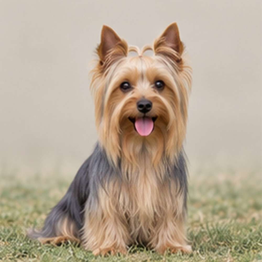 Small, graceful dog with long, silky fur and an alert expression