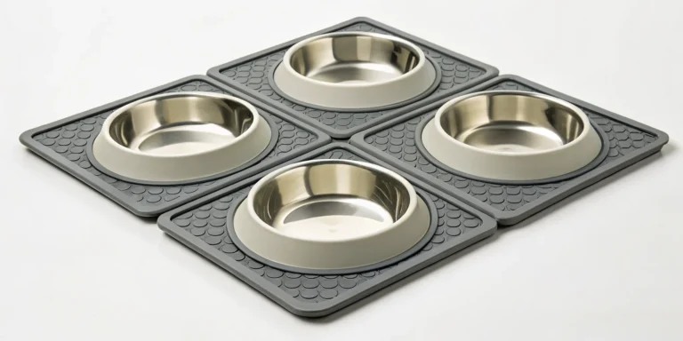 4 Best Non Slip Dog Bowl Mats for Messy Eaters